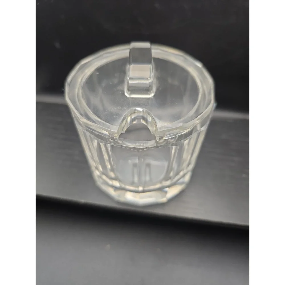 Cystal Jelly Or Honey Jar With Lid. No Spoon.